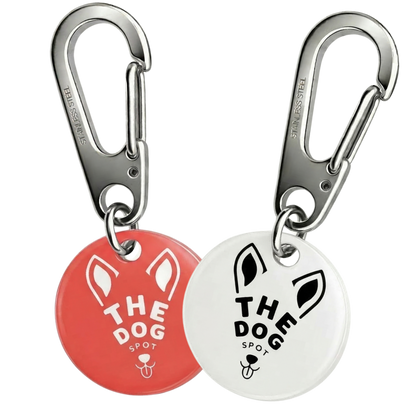 Pack Dúo Placas Inteligentes GPS pasivo Anti-perdida para mascotas - The Dog Spot